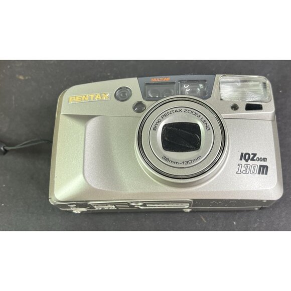 Pentax IQZoom 130M 35mm Point & Shoot Film Camera Strap + 3 Kodak Film Exp 2009 - Picture 2 of 8